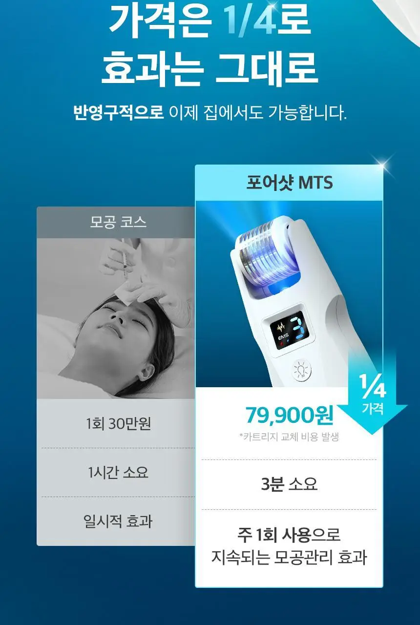 [모공수축] 셀올로지 포어샷 MTS (MTS/앰플/카트리지) 상세페이지 6